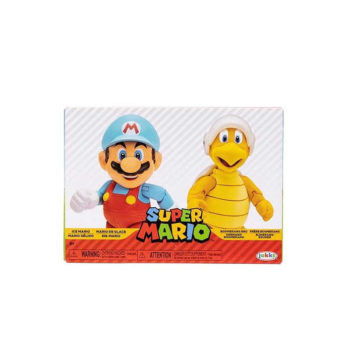 Super Mario – Figurky Ice Mario a Boomerang Bro