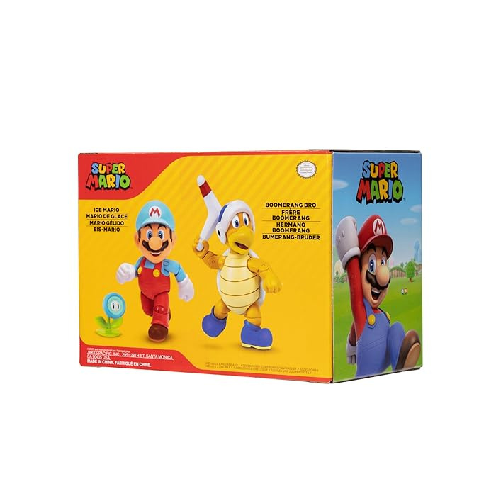 Super Mario – Figurky Ice Mario a Boomerang Bro