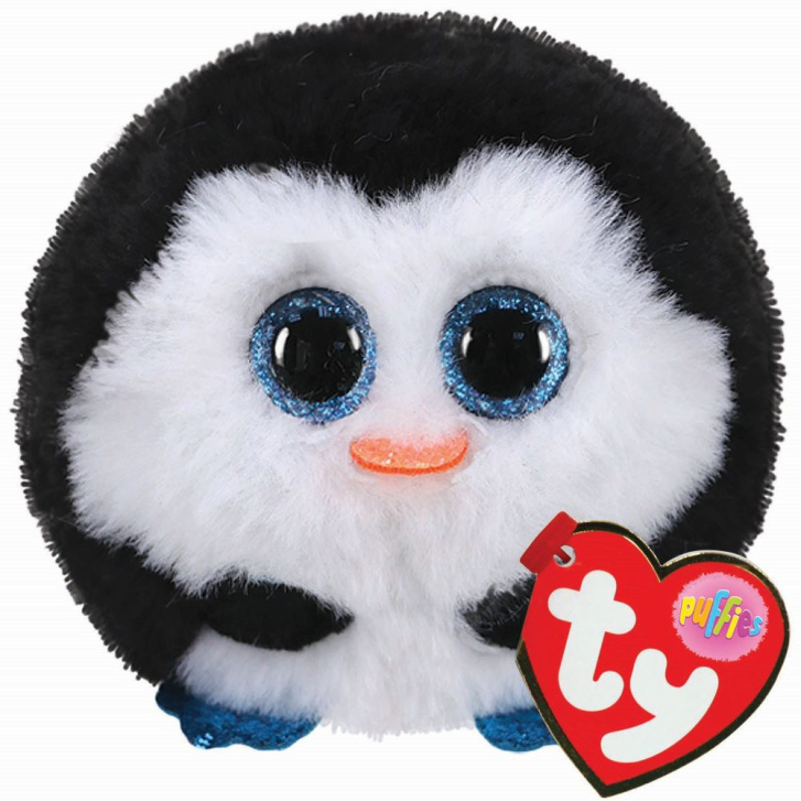 TY Puffies - Plyšový tučňák 8 cm