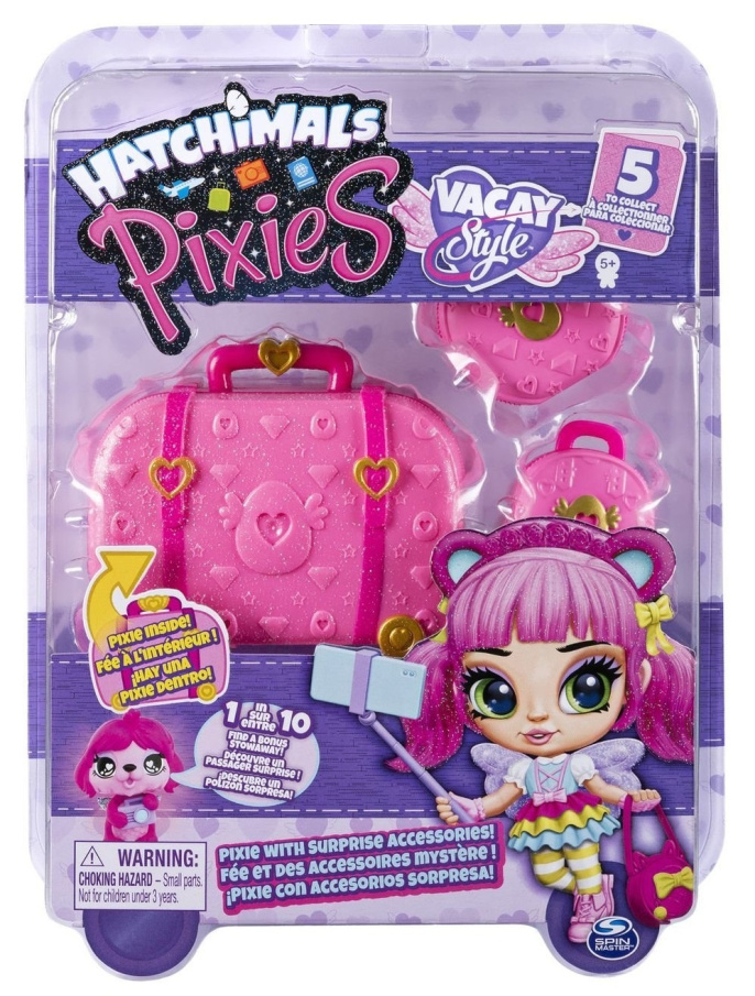 Hatchimals – Pixies panenka v kufříku