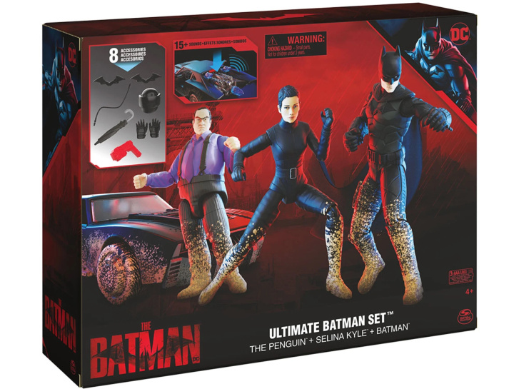 Batman – Batmobil s figurkami