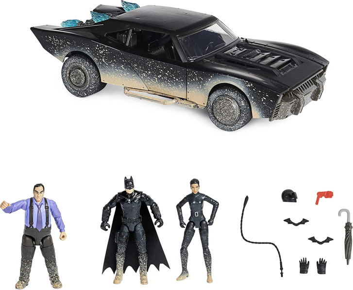 Batman – Batmobil s figurkami