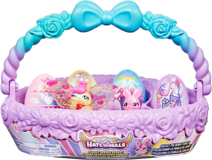 Hatchimals - Zvířátka v košíku