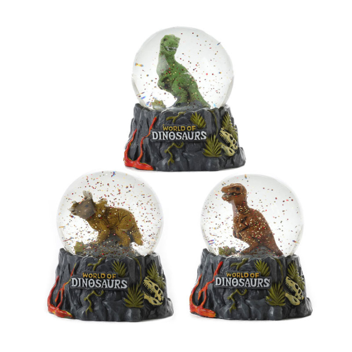 Sněhová koule - Dinosaurus