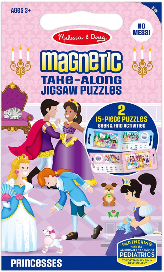 Magnetické Puzzle - Princezny