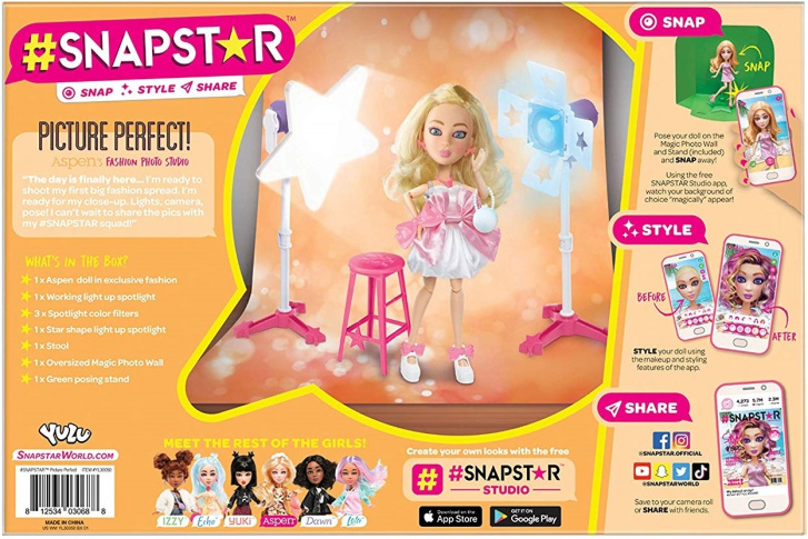 SnapStar - Fotostudio s panenkou Aspen