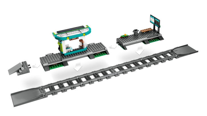 60423 Lego City – Tramvaj a zastávka v centru města