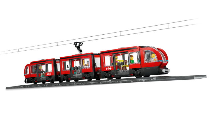 60423 Lego City – Tramvaj a zastávka v centru města