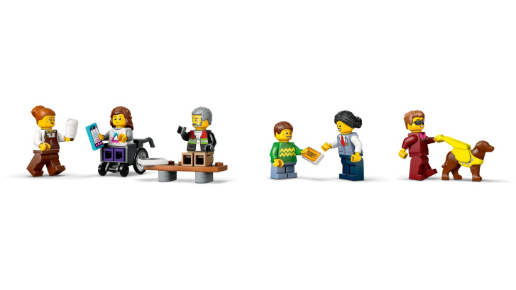 60423 Lego City – Tramvaj a zastávka v centru města