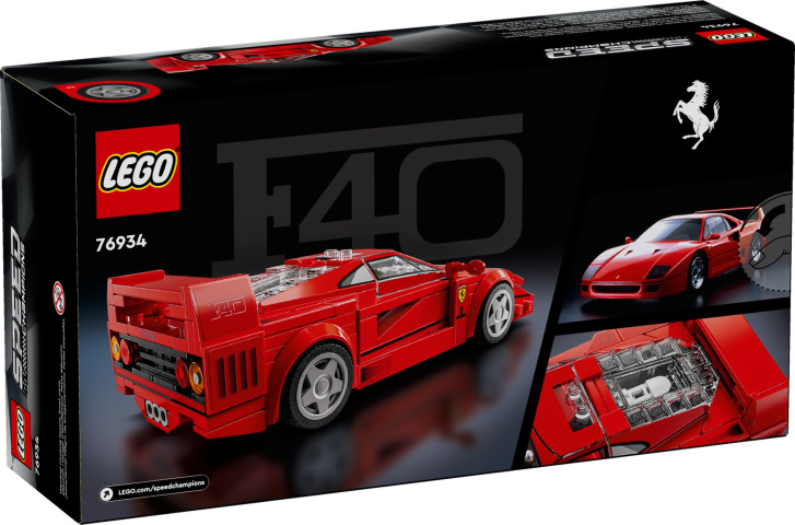 76934 Lego Speed Champions – Superauto Ferrari F40