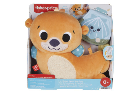 Fisher-Price – Plyšová vydra s knižkou