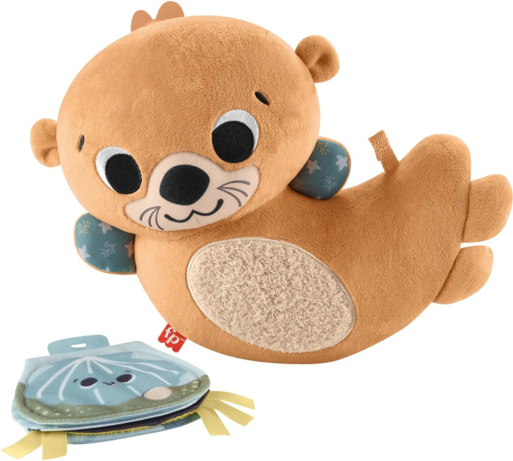 Fisher-Price – Plyšová vydra s knižkou