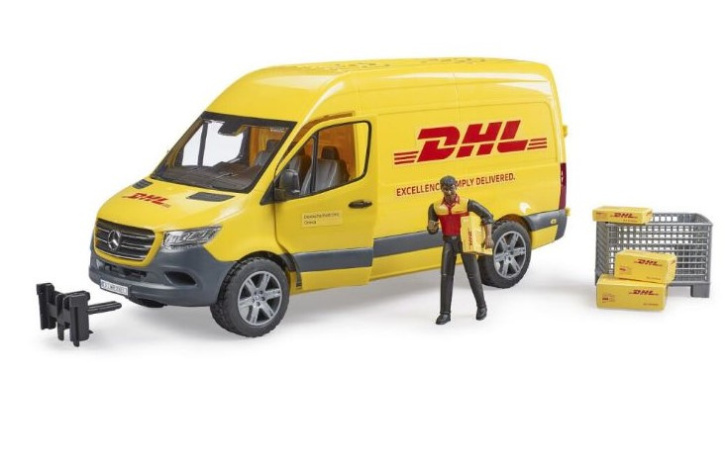 Bruder – Sprinter DHL s řidičem