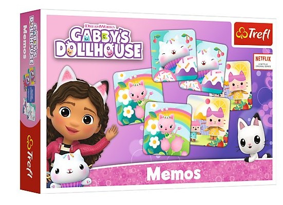 Pexeso – Gabby’s Dollhouse