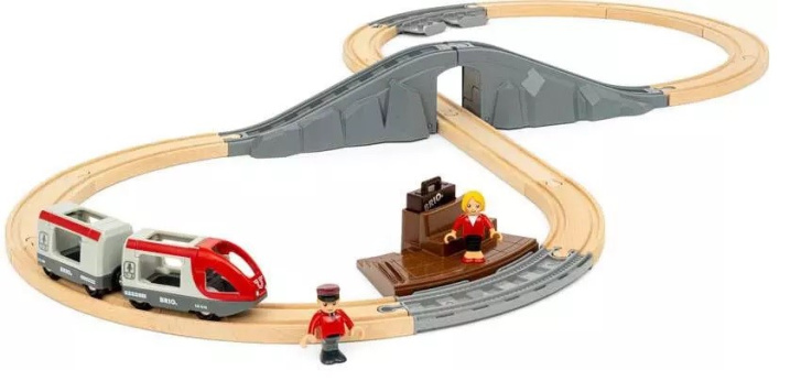Brio - Dřevěná vlaková dráha