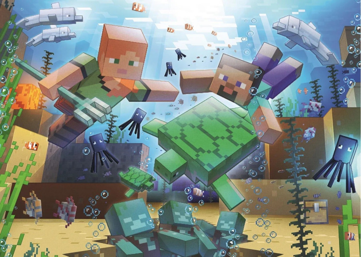 Puzzle 1000 – Minecraft