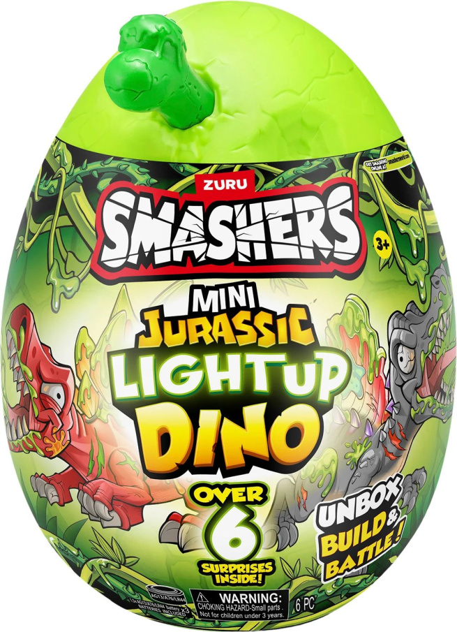 Smashers – Mini svítící dinosaurus