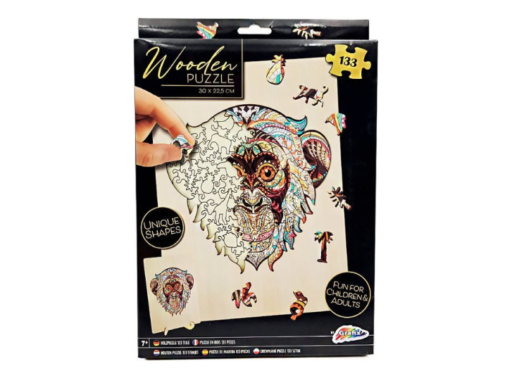Dřevěné puzzle