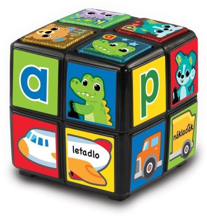 VTech - Otočná kostka se zvířátky