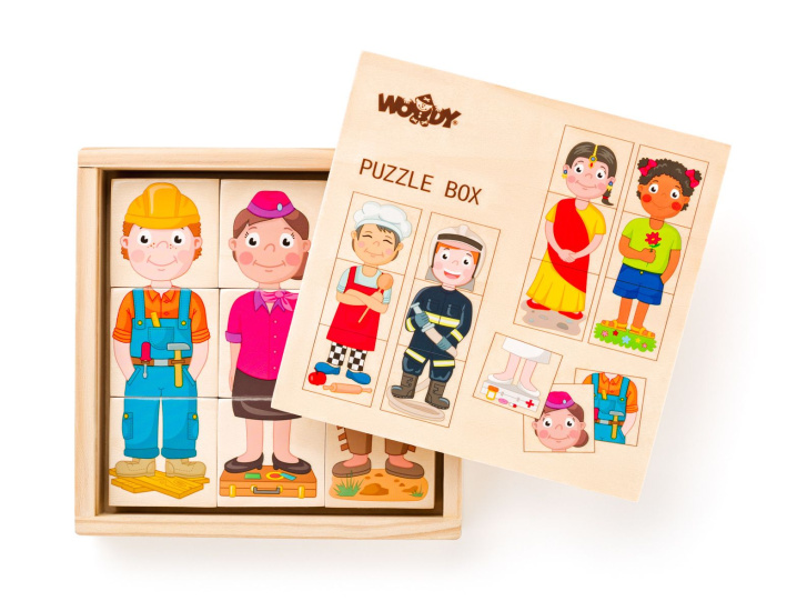 Woody – Dřevěné puzzle