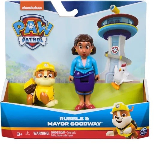 Paw Patrol – Rubble & Mayor Goodway