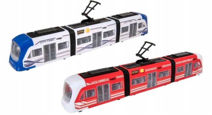 Tramvaj se zvukem a světly