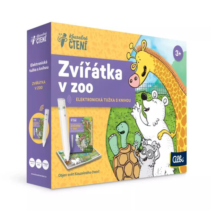 Kouzelná četba s Albi tužkou – Zvířátka v zoo