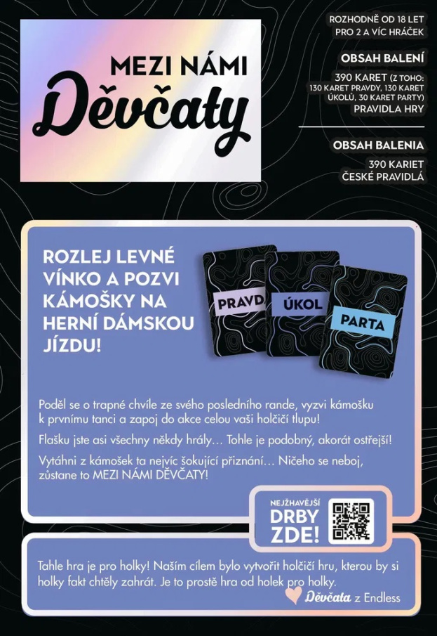 Hra – Mezi námi děvčaty