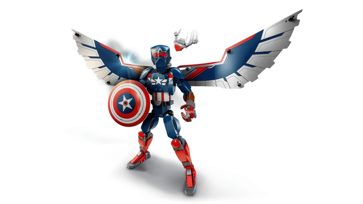 76296 Lego Marvel – Sestavitelná figurka: Nový Kapitán America