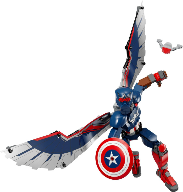 76296 Lego Marvel – Sestavitelná figurka: Nový Kapitán America