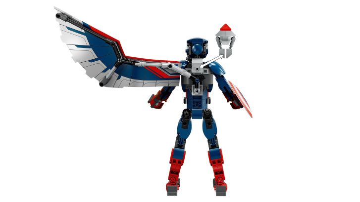 76296 Lego Marvel – Sestavitelná figurka: Nový Kapitán America