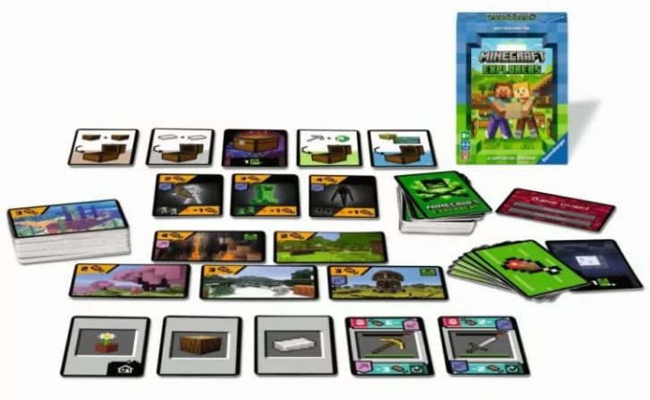 Minecraft Explorers – Karetní hra
