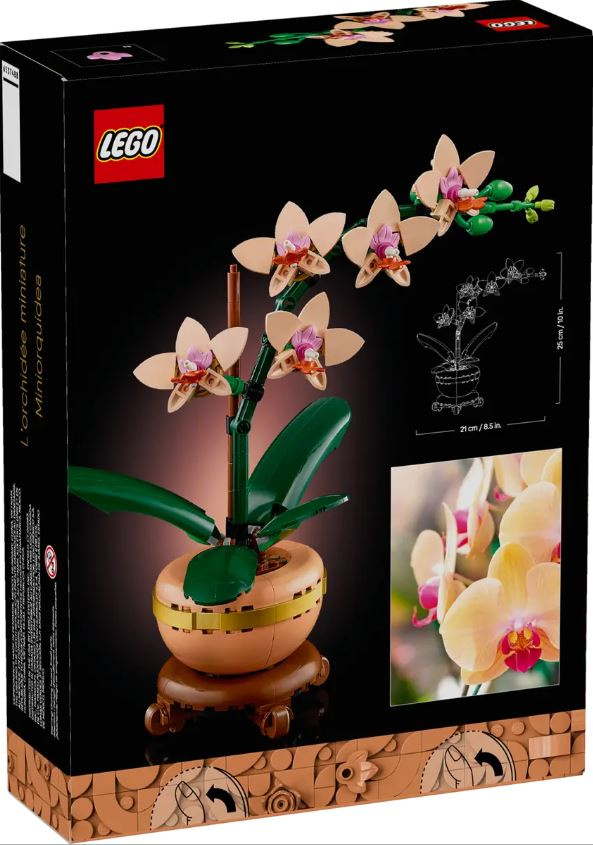 10343 Lego Botanicals – Miniaturní orchidej