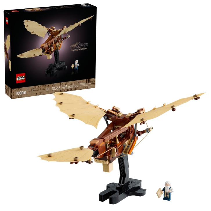 10363 Lego Icons – Létající stroj Leonarda da Vinciho