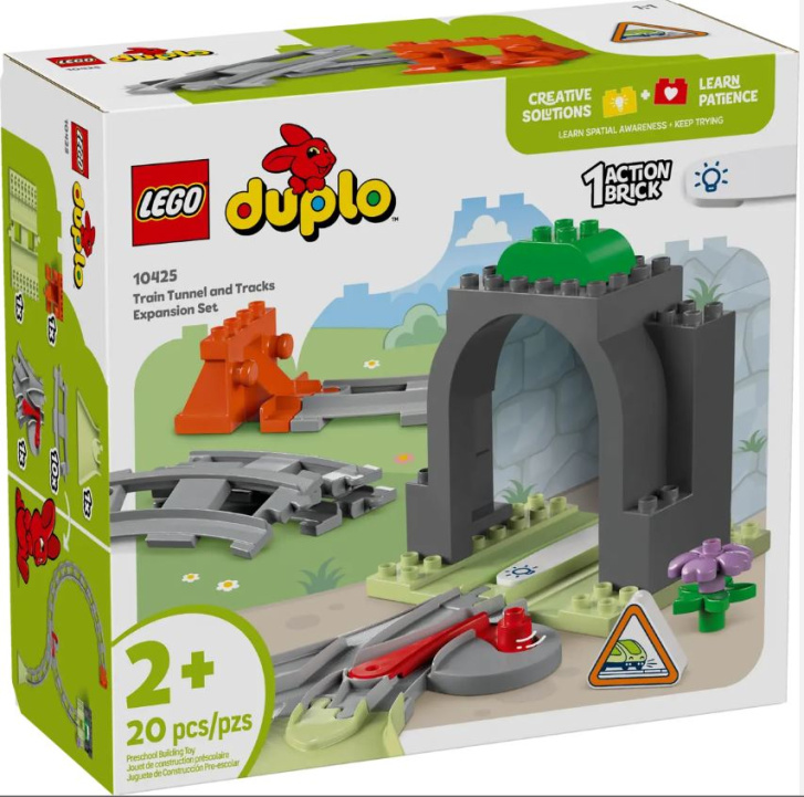 10425 Lego Duplo – Železniční tunel a koleje – rozšiřující sada