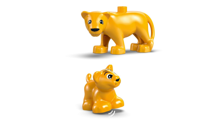10442 Lego Duplo – Rodinky divokých zvířat: Tučňáci a lvi