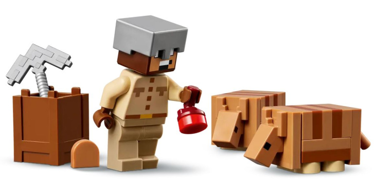 21269 Lego Minecraft – Výprava do dolu a pásovec