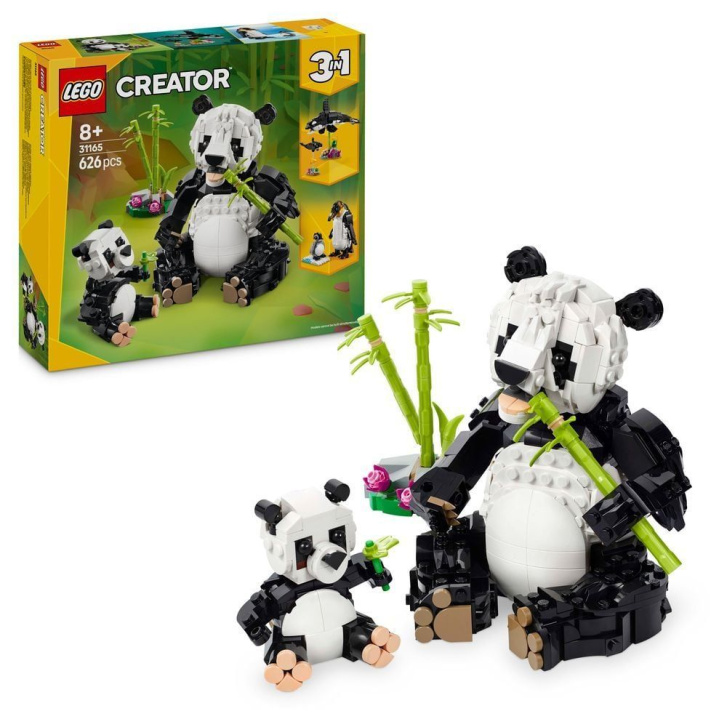 31165 Lego Creator – Divoká zvířata: Pandí rodinka