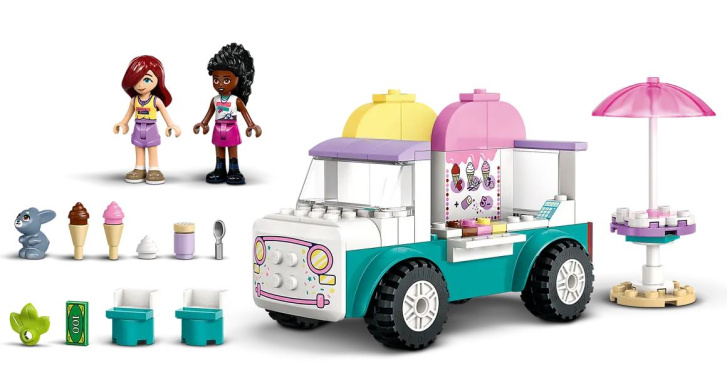 42644 Lego Friends – Zmrzlinářské auto v městečku Heartlake