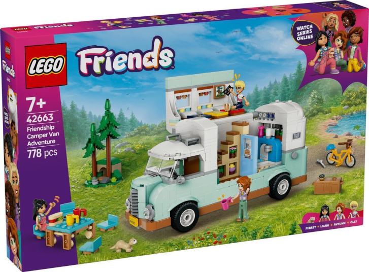 42663 Lego Friends – Dobrodružství s karavanem přátelství
