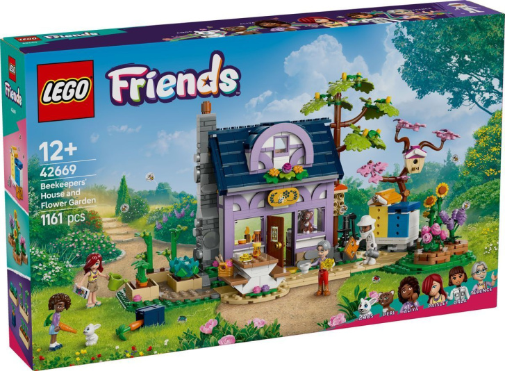 42669 Lego Friends – Dům včelařů a květinová zahrada