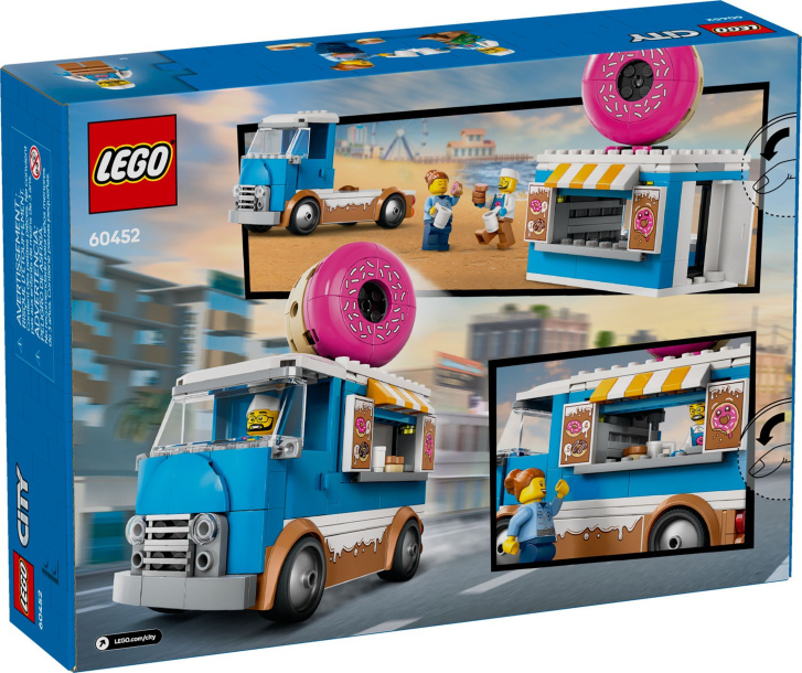 60452 Lego City – Truck s donuty