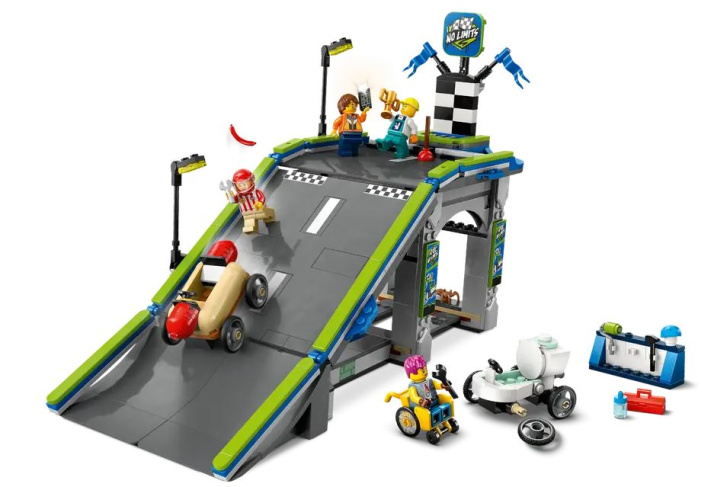 60460 Lego City – Tvoje pravidla: Závodní dráha s rampami