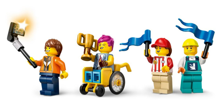 60460 Lego City – Tvoje pravidla: Závodní dráha s rampami
