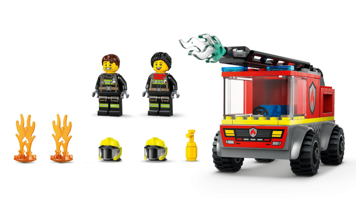 60463 Lego City – Hasičské auto s žebříkem