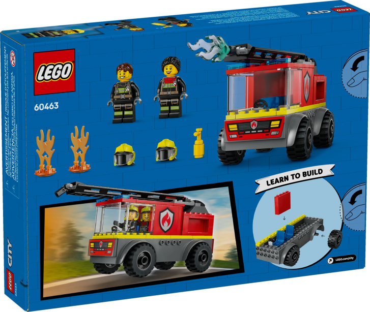 60463 Lego City – Hasičské auto s žebříkem