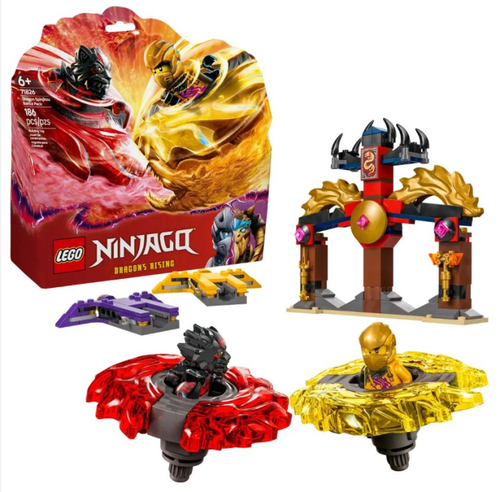 71826 Lego Ninjago – Bitevní balíček dračího Spinjitzu