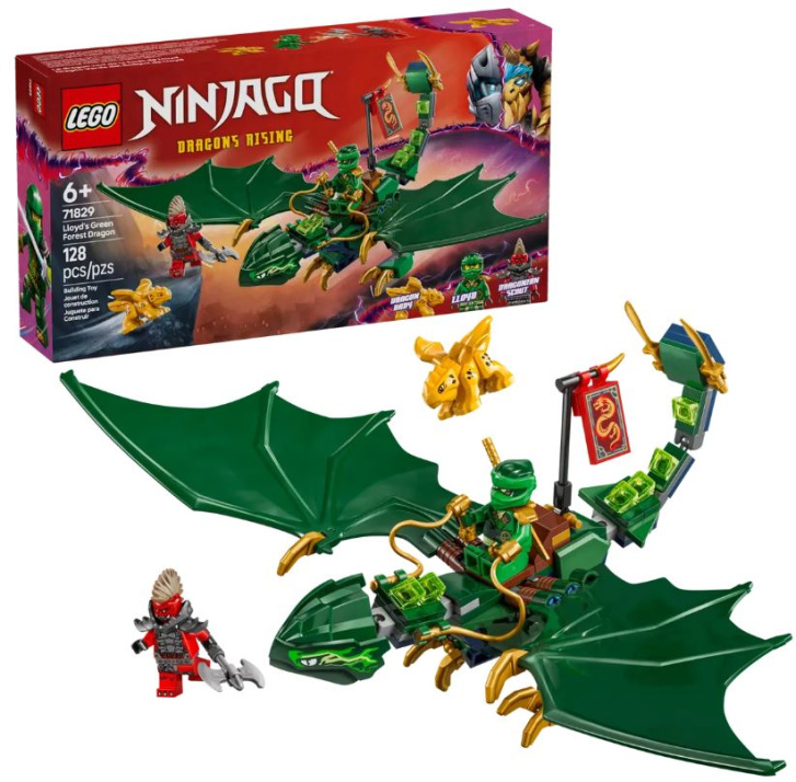 71829 Lego Ninjago – Lloydův zelený lesní drak
