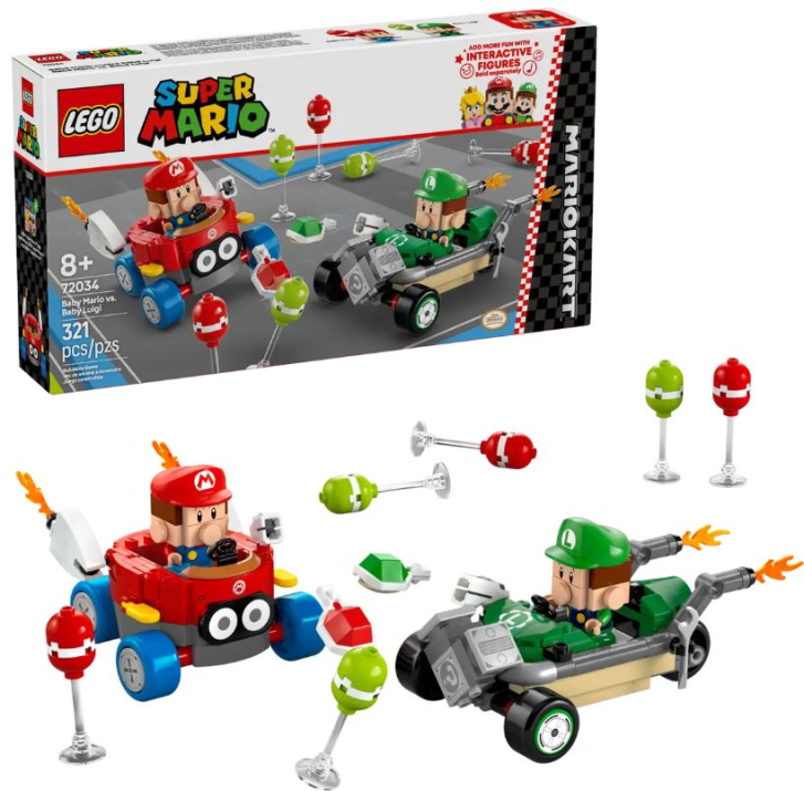 72034 Lego Super Mario – Baby Mario vs. Baby Luigi