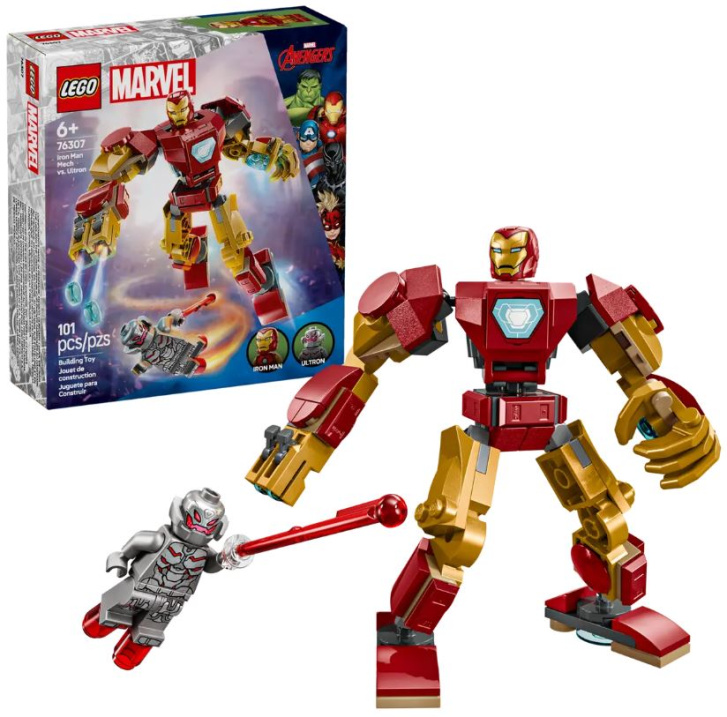 76307 Lego Marvel – Iron Man v robotickém obleku vs. Ultron
